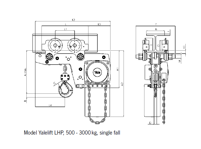 Yalelift LHP/LHG集成低凈空小車(chē)組合(圖1)